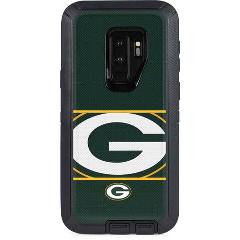 NFL Green Bay Packers Zone Block Otterbox Defender Galaxy Skin